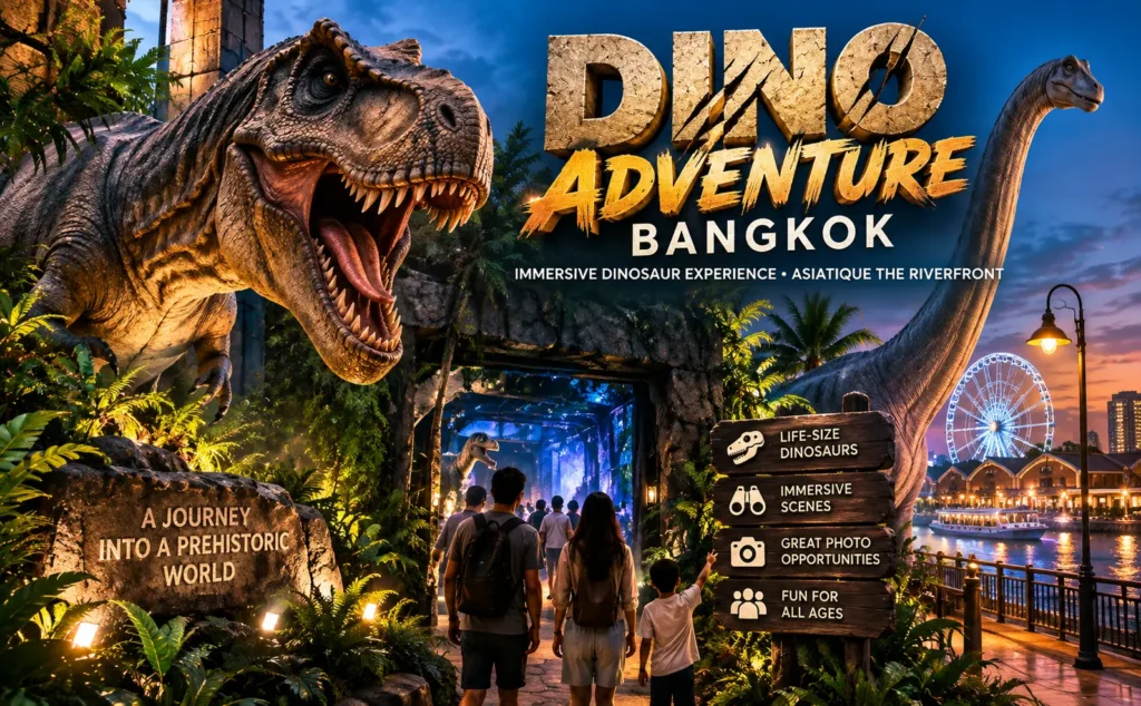 Immersive Dinosaur Experience at Asiatique The Riverfront
